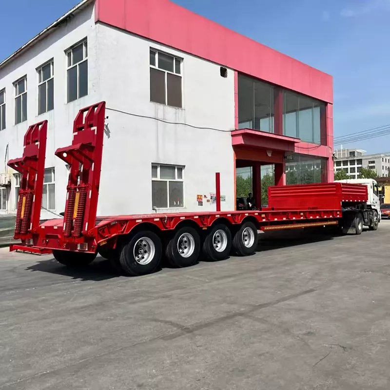 3 Akslı Lowboy Yarı Römork