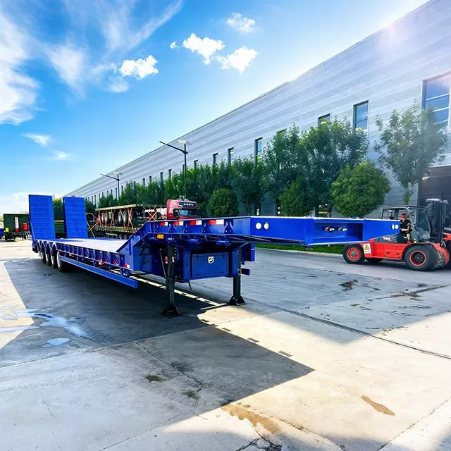 Ayrılabilir Deve Boynu Lowbed Yarı Römork