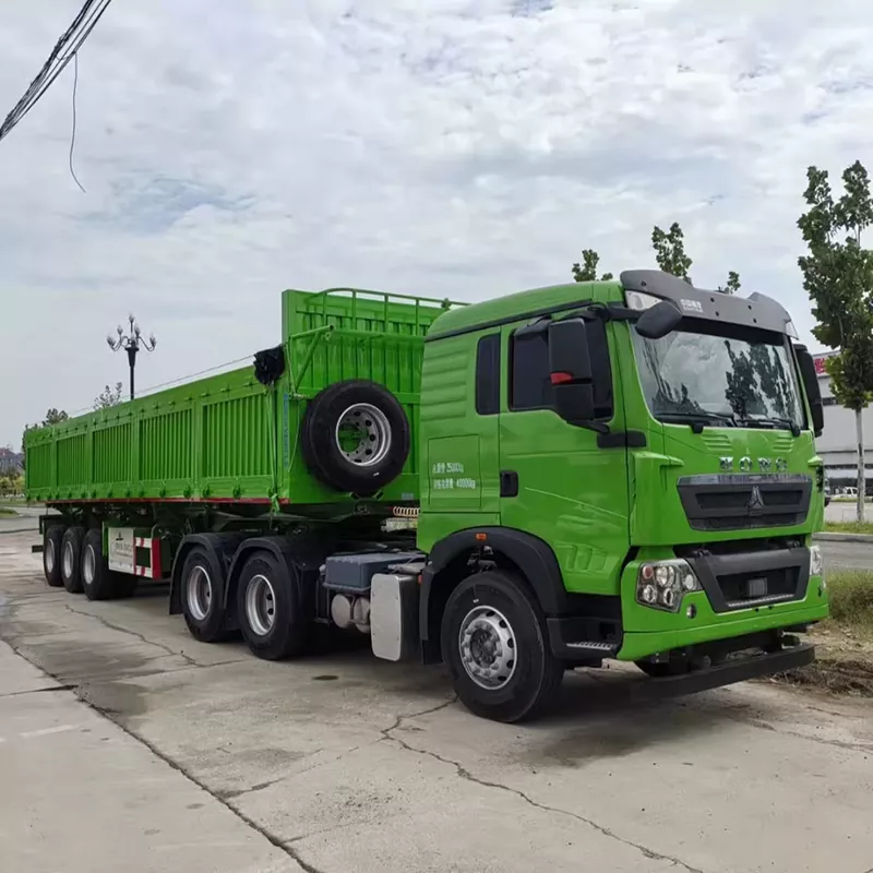 Çift Taraflı Devrilme Damperli Yarı Römork