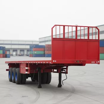 Düz Kirişli Düz Yataklı Yarı Römork Düz Kirişli Düz Yataklı Yarı Römork
