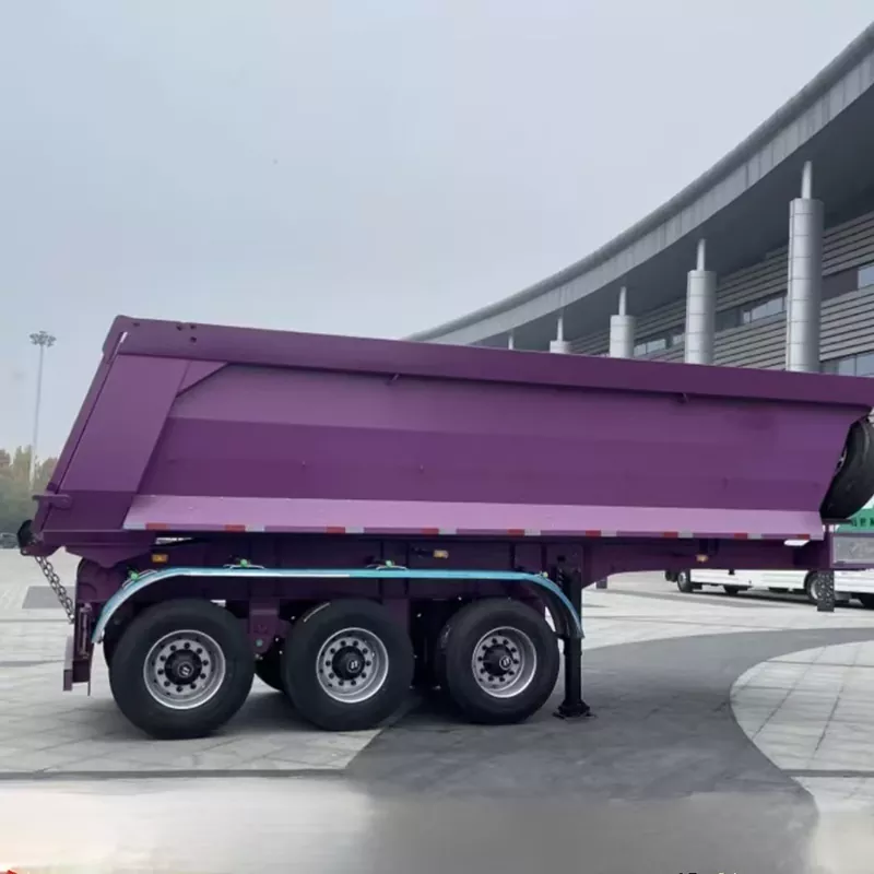 U-Box Arkadan Devrmeli Damperli Yarı Römork
