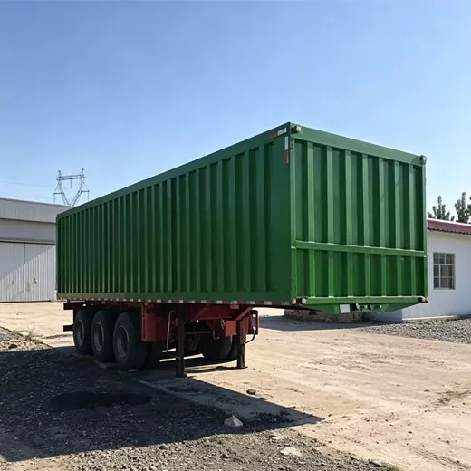 Genişletilmiş Kapalı Kasa Yarı Römork